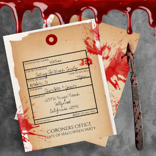 Papier Étiquette de pied BUDGET de nouveauté Halloween Bu
