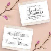 Papier Étiquette d'enveloppement de bande de ceinture Bla