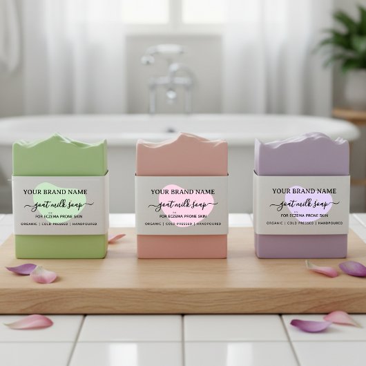 Papier Étiquette d'enveloppement de la bande du ventre de