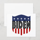Papier étoiles BIDEN et rayures (Devant / Derrière)