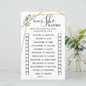 Papier Eucalyptus aimerait-elle prendre douche jeu biling (Debout devant)