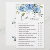 Papier Eucalyptus Floral Au-Dessus Ou Sous Fête des marié (Devant / Derrière)