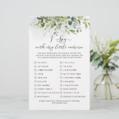 Papier Eucalyptus j'espionne avec mon appareil photo mari (Debout devant)