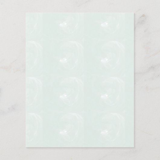 Papier Eucalyptus Mason Jar Monogramme Fête des mariées (Dos)