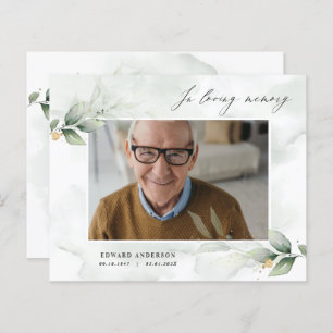 Papier Eucalyptus photo élégante dans la mémoire amoureus