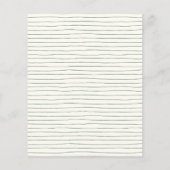 Papier Eucalyptus Vert Élégant Budget Douche Couple (Dos)