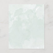 Papier Eucalyptus vert sauge (Dos)