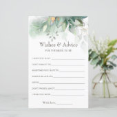 Papier Eucalyptus Voeux & Conseils Fête des mariées Jeu (Debout devant)