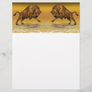 Papier European bison