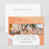 Papier Everduring Love PHOTO COLLAGE Mariage Événement In (Devant / Derrière)