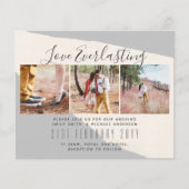 Papier Everduring Love PHOTO COLLAGE Mariage Événement In (Devant)