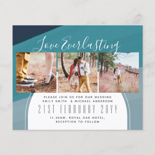 Papier Everduring Love PHOTO COLLAGE Mariage Événement In (Devant)