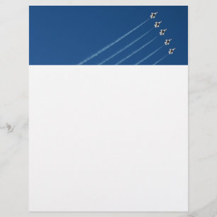 Papier F-16 Thunderbirds Cinq Formation
