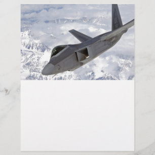 Papier F-22 Raptor-Elmendorf AFB