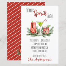 Fabriquer des esprits brillants Vacances Cocktail