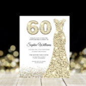 Papier Fabulous Gold Budget 60e anniversaire Invitation d