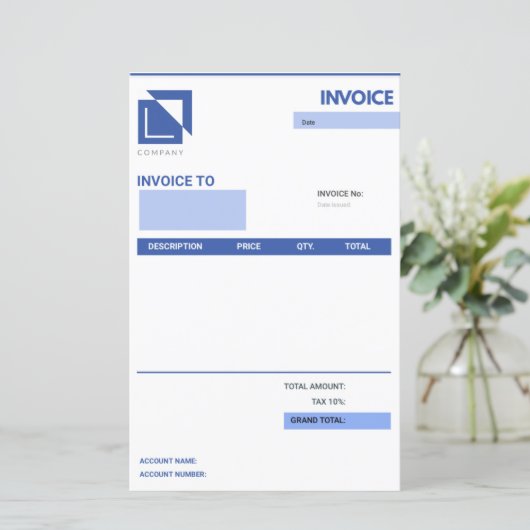 Papier Facture (Debout devant)