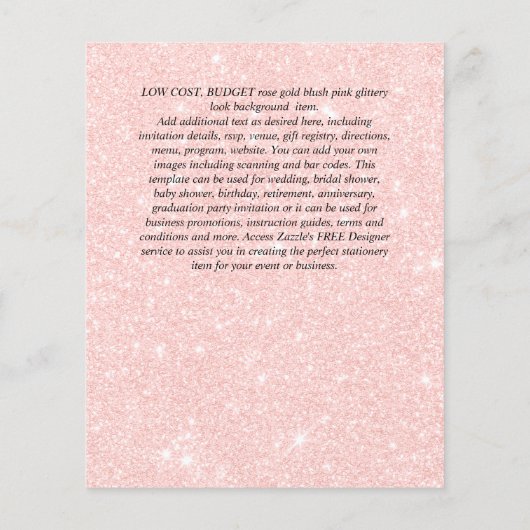 Papier FAIBLE BUDGET Elephant BÉBÉ Invitation DE DOUCHE D (Dos)