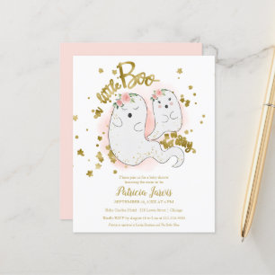 Papier Faire-Part de Baby Shower pour une Petite Fille au