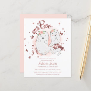Papier Faire-Part de Baby Shower pour une Petite Fille au