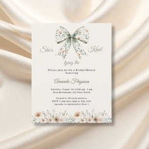 Papier Faire-part de bapteme de mariage floral neutre ivo