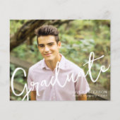 Papier Faire-part de graduation de la photo de superposit (Devant)