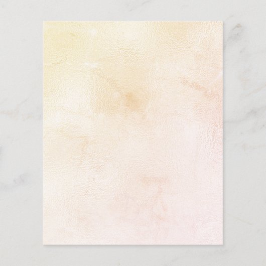 Papier Faire-part de mariage à budget verdoyant tournesol (Dos)