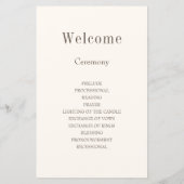 Papier Faire-part de mariage avec Elegant Typography prog (Dos)