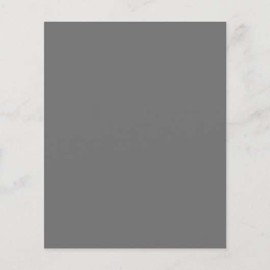 Papier Faire-part de mariage Budget Gris Et Blanc Script (Dos)