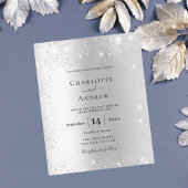 Papier Faire-part de mariage budgétaire officiel de la pa