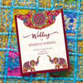 Papier Faire-part de mariage budgétaire pour éléphant Man