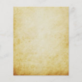 Papier Faire-part de mariage BUDGÉTAIRE vintage (Dos)