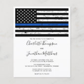 Papier Faire-part de mariage d'application de la loi du b (Devant)