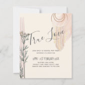 Papier Faire-part de mariage de la fourche bleu foncé (Devant)