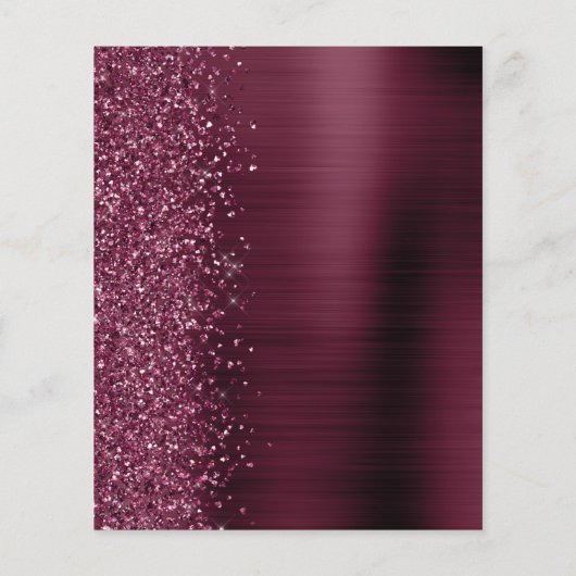 Papier Faire-part de mariage de la Parties scintillant du (Dos)