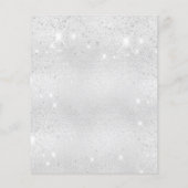 Papier Faire-part de mariage de script moderne parties sc (Dos)