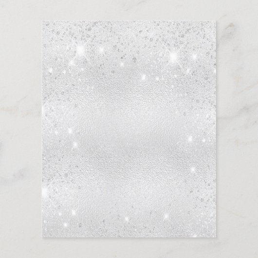 Papier Faire-part de mariage de script moderne parties sc (Dos)