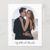 Papier Faire-part de mariage du budget de l'huile d'or Ro (Dos)