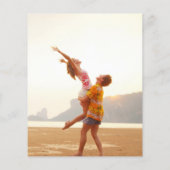 Papier Faire-part de mariage du budget photo (Dos)