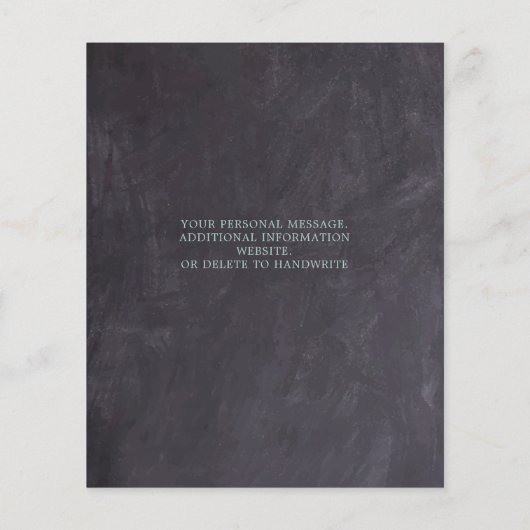 Papier Faire-Part de Mariage Eucalyptus à Prix Discount (Dos)