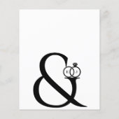 Papier Faire-Part de Mariage Feuillage de Verdure Eucalyp (Dos)