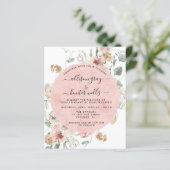 Papier Faire-part de mariage floral | Annabeth (Debout devant)