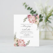 Papier Faire-part de mariage floral | Aubrey (Debout devant)
