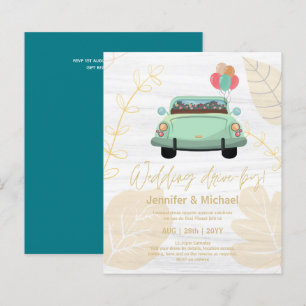 Papier Faire-part de mariage mignon à petit budget à dist