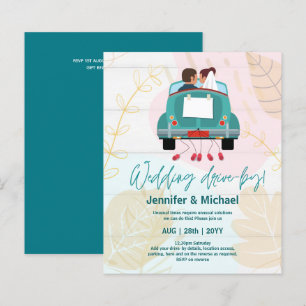Papier Faire-part de mariage mignon à petit budget en voi