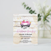 Papier Faire-part de mariage mignon à petit prix pour une (Debout devant)