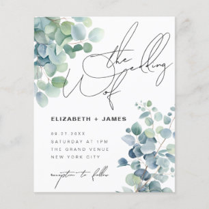 Papier Faire-part de mariage minimaliste à bas prix à la