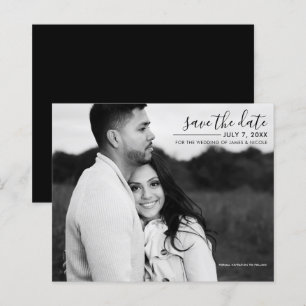 Papier Faire part de mariage minimaliste moderne élégant