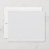 Papier Faire-part de mariage multi-photo Chic Editorial (Dos)
