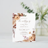 Papier Faire-part de mariage | novembre (Debout devant)